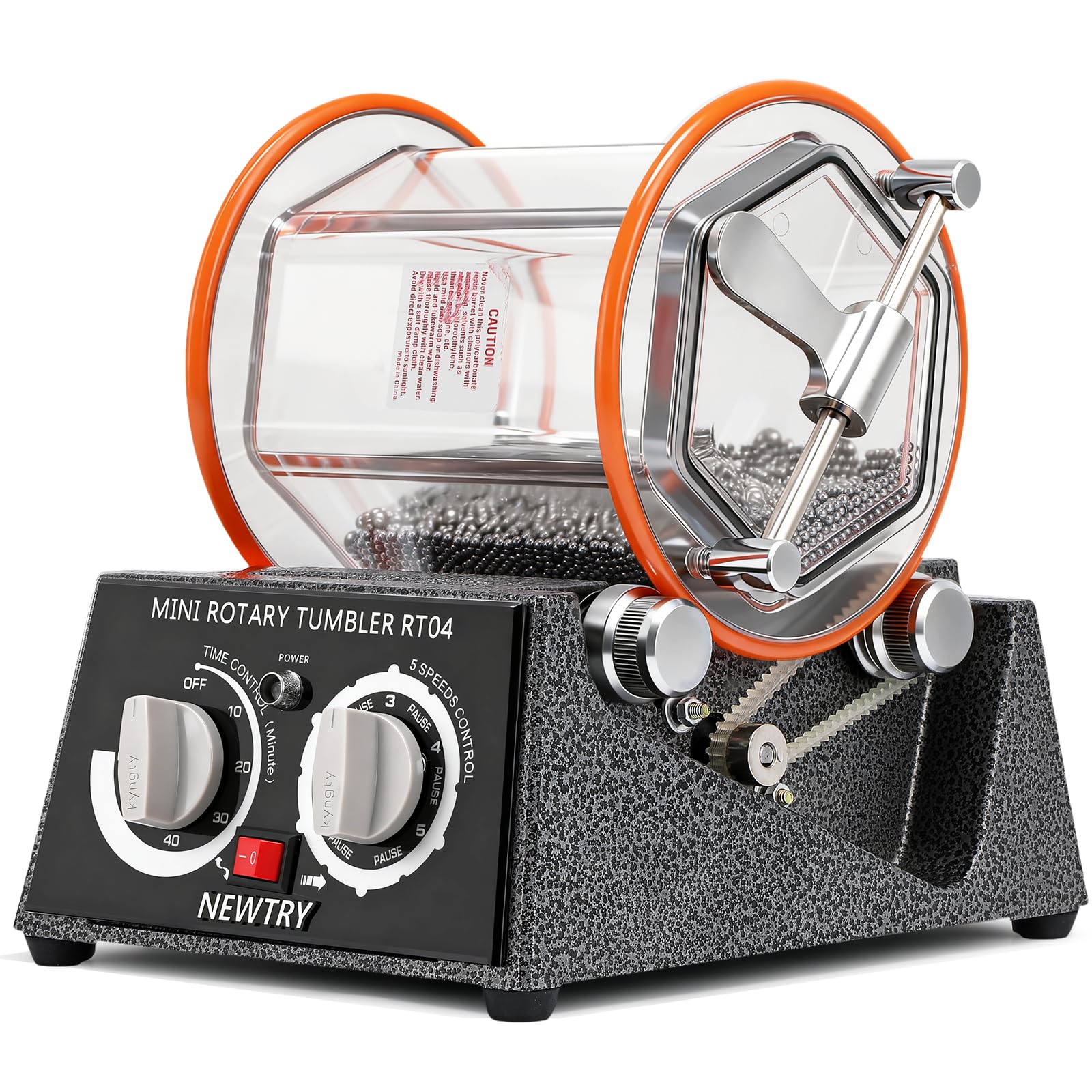 Amazon.com: NEWTRY KT-6808 3Kg Rotary Tumbler Jewelry Surface